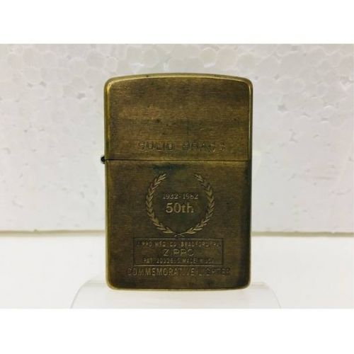 ZIPPO ZIPPO solid brass zippo　50th　1990