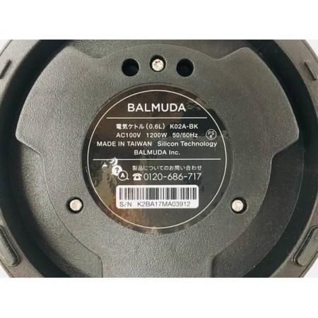 BALMUDA 電気ケトル K02A-BK
