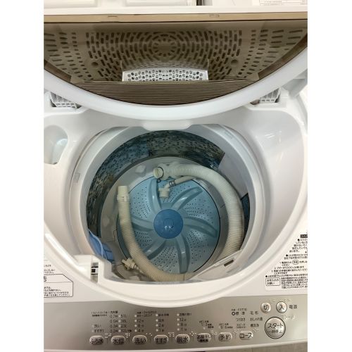 TOSHIBA (トウシバ) 全自動洗濯機 6.0kg AW-6G8 2019年製 50Hz／60Hz