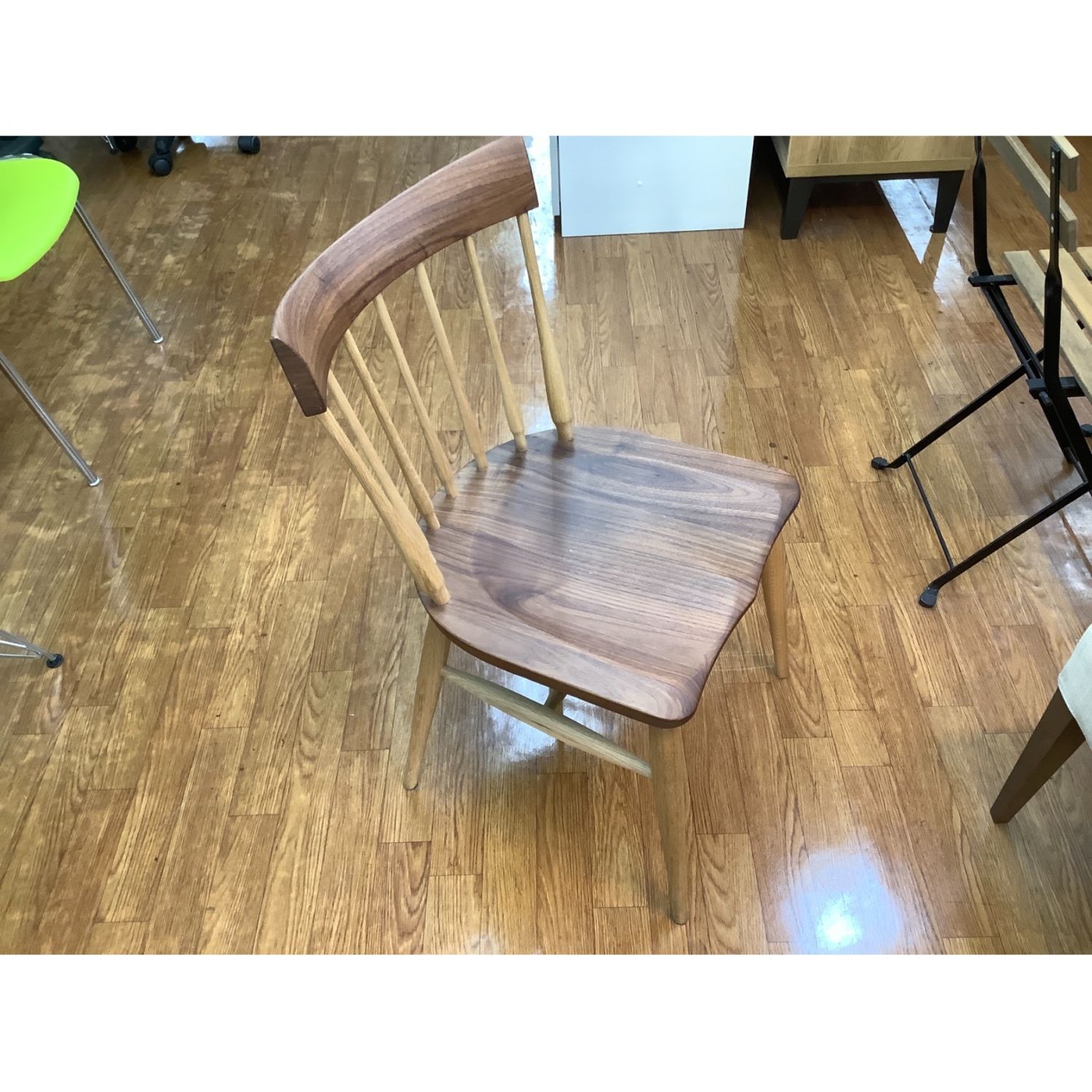 ビッグウッド ダイニングチェアー ブラウン ウォールナット オーク材 Ercol トレファクonline