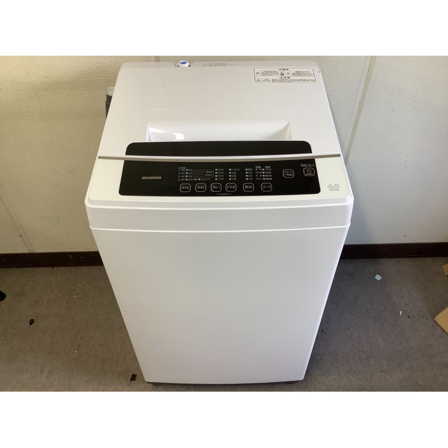 IRIS OHYAMA 6.0.kg 洗濯機 2021年製 生活家電 洗濯機 生活家電 洗濯機