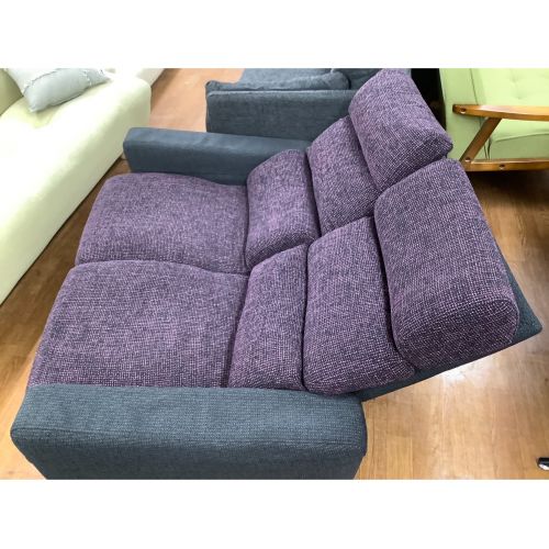 新品　ソファ　ソファー　リクライニングソファ　2人掛け　フロアソファ　ネイビー 楽天市場】2人掛け布張り 電動リクライニングソファ(LS04) ニトリ