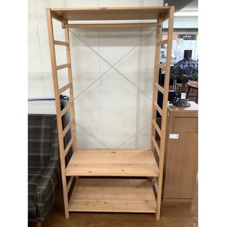 正規品 無印良品 ムジルシリョウヒン ハンガーラック ナチュラル ハンガーラック パイン材 クーポン