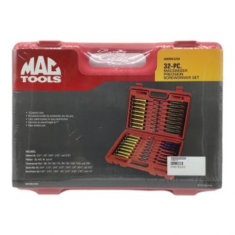 MAC TOOLS (マックツールズ) 32Pc. マキシマイザー 精密ドライバーセット