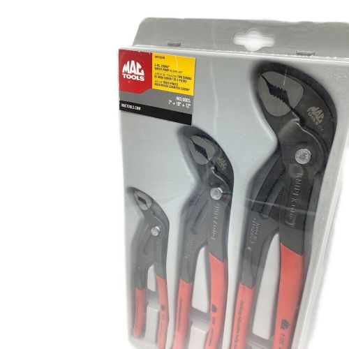 MACTOOLS (マックツールズ) 3Pc. コブラプライヤーセット