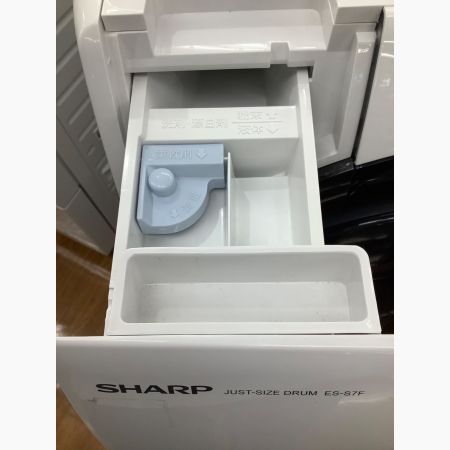 SHARP (シャープ) ドラム式洗濯乾燥機  7.0kg ES-S7F-WL 2021年製