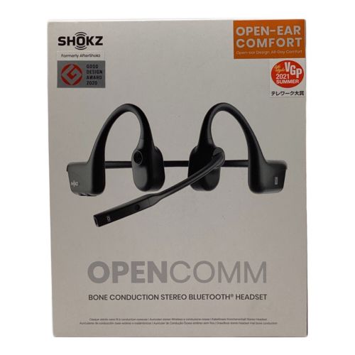 SHOKZ (ショックス) 骨伝導ワイヤレスヘッドホン C102215002523 C102