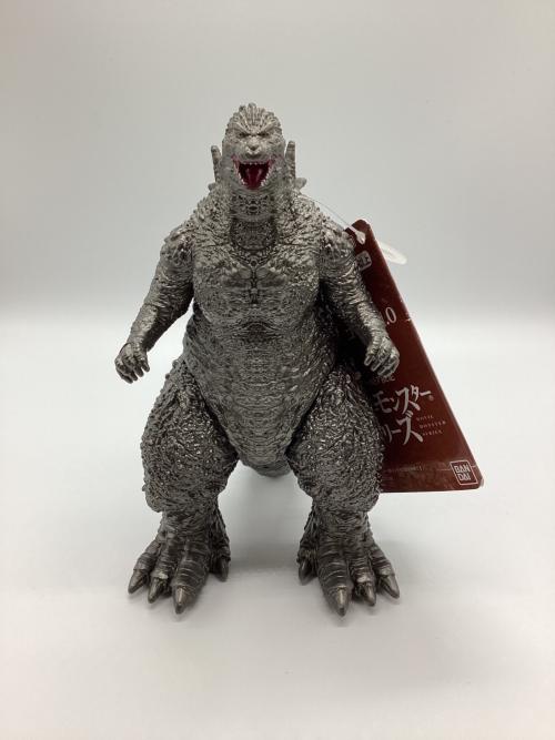 BANDAI (バンダイ) ソフビフィギュア ゴジラストア限定 ムービーモンスターシリーズ ゴジラ(2023) メタリックver