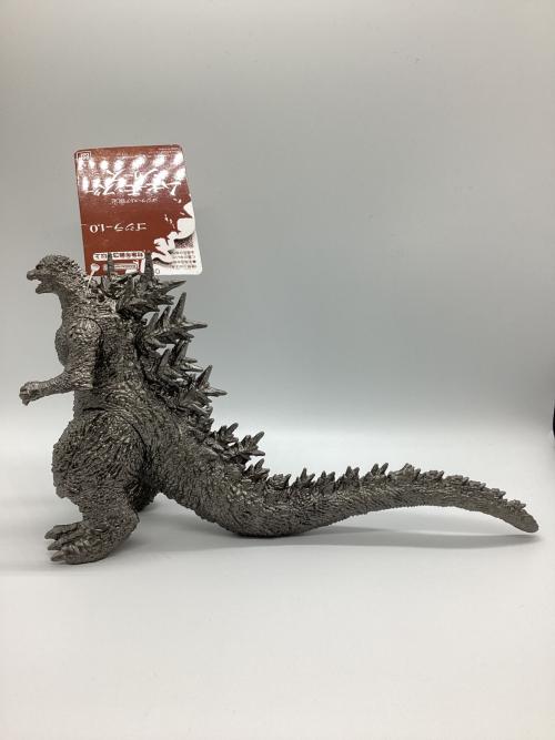 BANDAI (バンダイ) ソフビフィギュア ゴジラストア限定 ムービーモンスターシリーズ ゴジラ(2023) メタリックver