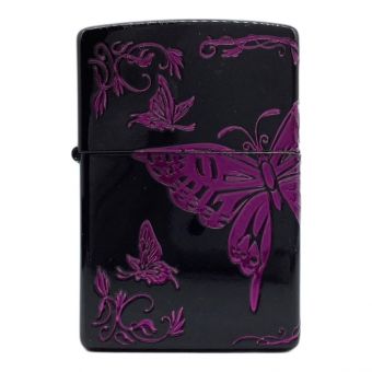 ZIPPO ブラック 和柄シリーズ 蝶々 2BTF-C 2023年製