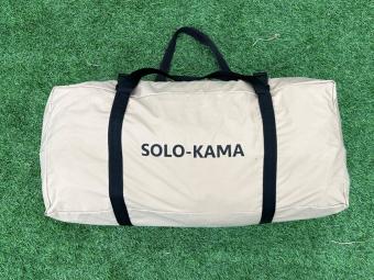 DOD (ディーオーディー) ソロテント タン T2-604-TN カマボコテントソロTC 約170×450×120cm 1～2人用 TC素材