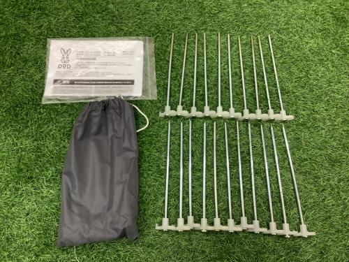 DOD (ディーオーディー) ソロテント タン T2-604-TN カマボコテントソロTC 約170×450×120cm 1～2人用 TC素材