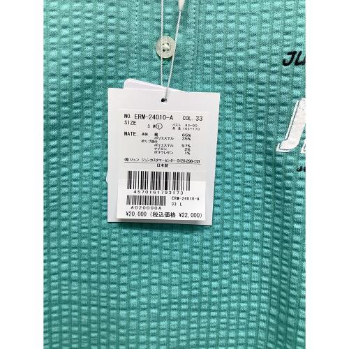 Jun&Rope (ジュンアンドロペ) ゴルフウェア(トップス) レディース SIZE L ミント ERM-24010-A