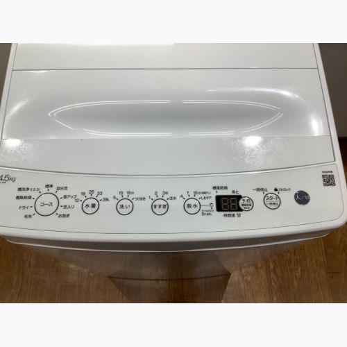 Haier (ハイアール) 全自動洗濯機 4.5kg BW-45A 2020年製