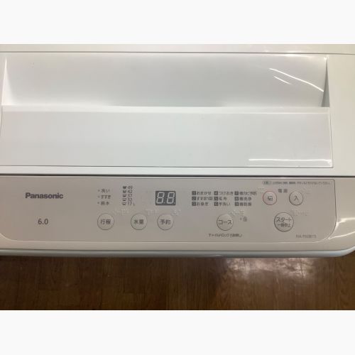 Panasonic (パナソニック) 全自動洗濯機 6.0kg NA-F60B15 2022年製