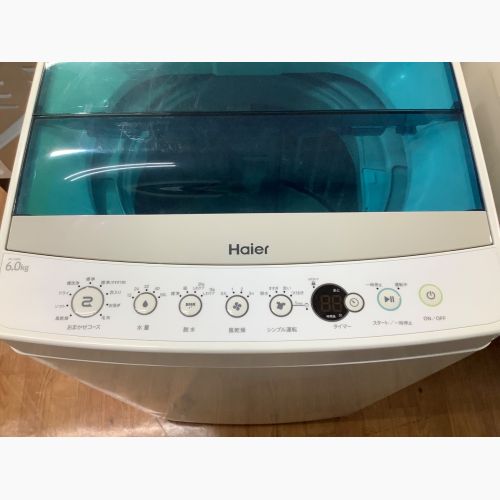 Haier (ハイアール) 全自動洗濯機 6.0kg JW-C60A 2019年製