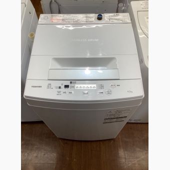 TOSHIBA (トウシバ) 全自動洗濯機 4.5kg AW-45M7 2019年製