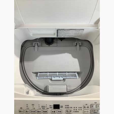 SHARP (シャープ) 簡易乾燥機能付洗濯機 6.5kg ES-TX6H-W 2024年製 クリーニング済 50Hz／60Hz｜トレファクONLINE