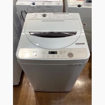 SHARP (シャープ) 全自動洗濯機 6.0kg ES-GE6E-T 2021年製