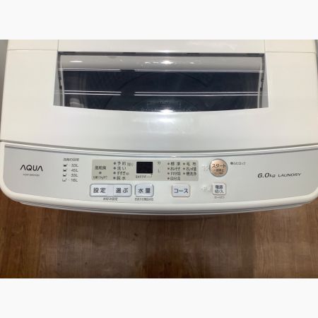 AQUA アクア 全自動洗濯機 AQW-S60H 2020年製【トレファク 川越店】