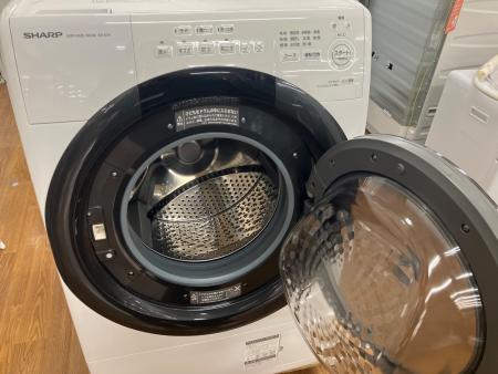 SHARP (シャープ) ドラム式洗濯乾燥機 7.0kg 3.5Kg ES-S7H-WR