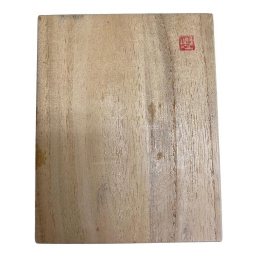 茶托 靖夫作 錫剣木瓜式茶托 5個セット