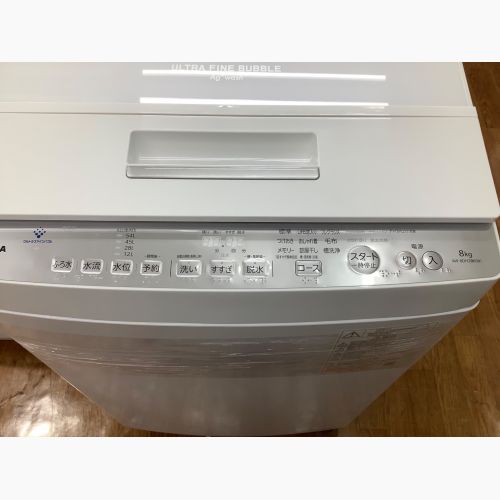 TOSHIBA (トウシバ) 全自動洗濯機 8.0kg AW-8DH2BK 2022年製