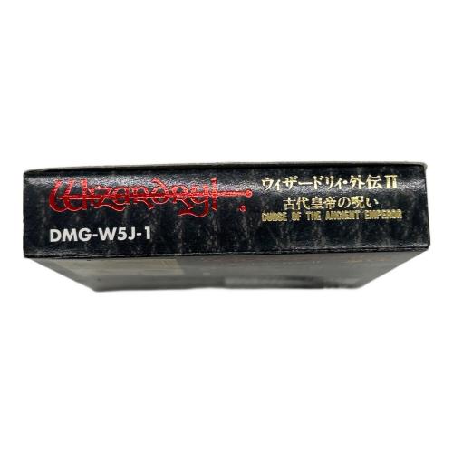 ゲームボーイ用ソフト 説明書付 箱ダメージ有 ウィザードリィ外伝II