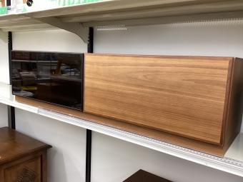 ACTUS (アクタス) テレビボード 135 ブラウン×ブラック SHINE