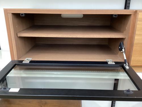 ACTUS (アクタス) テレビボード 135 ブラウン×ブラック SHINE