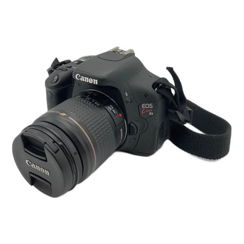 CANON (キヤノン) デジタル一眼レフカメラ EOS kiss X5 DS126311 1800万画素(有効画素) APS-C 22.3mm×14.9mm CMOS 28-80mm、55-200mmレンズ付 301076114746