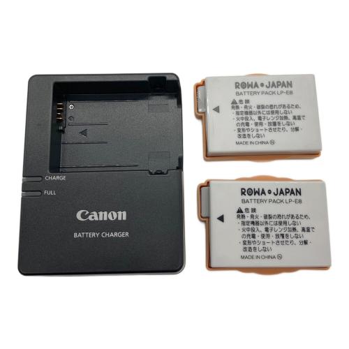 CANON (キヤノン) デジタル一眼レフカメラ EOS kiss X5 DS126311 1800万画素(有効画素) APS-C 22.3mm×14.9mm CMOS 28-80mm、55-200mmレンズ付 301076114746