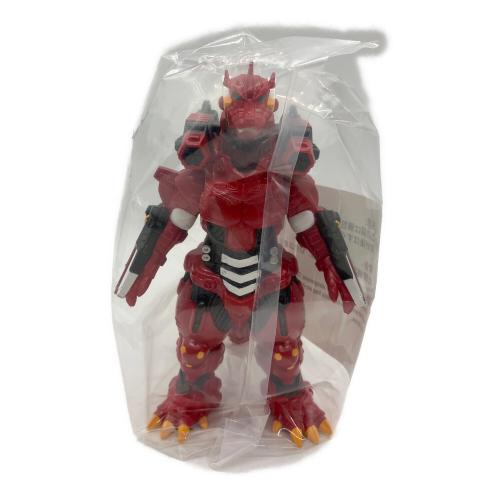 ソフビフィギュア ムービーモンスターシリーズ 3式機龍(2003) 重武装型 エヴァ２号機イメージカラー