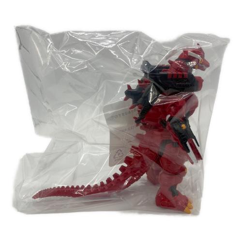 ソフビフィギュア ムービーモンスターシリーズ 3式機龍(2003) 重武装型 エヴァ２号機イメージカラー