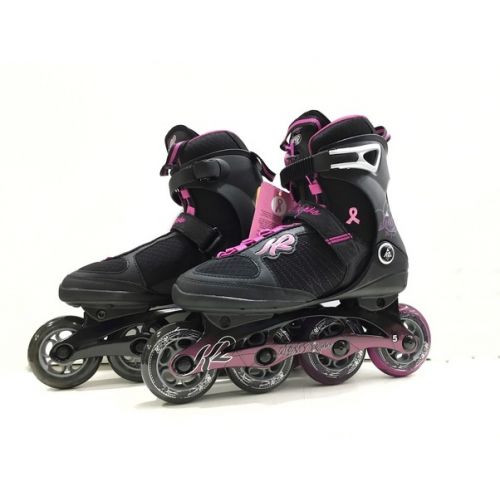 K2 SKATE ローラースケート ブラック×パープル 未使用品 Alexis X Pro