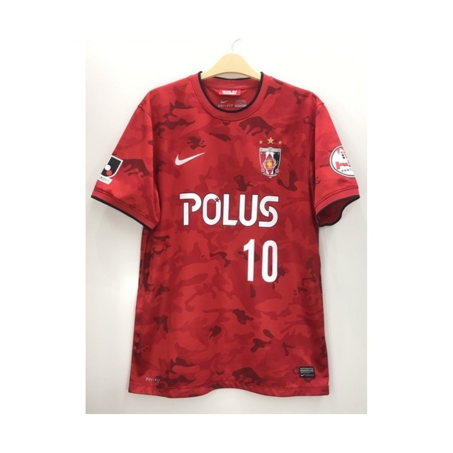 浦和レッズ ウラワレッズ 10マルシオ 14年ホームレプリカユニフォーム レッド トレファクonline