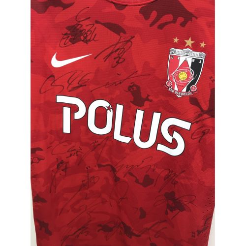 浦和レッズ ウラワレッズ 背番号無しホームオーセンティックユニフォーム レッド 14年 選手複数サイン入り トレファクonline