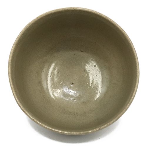茶道具 抹茶碗(金花扇紋)