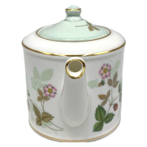 Wedgwood (ウェッジウッド) ティーポット ワイルドストロベリー ホワイト