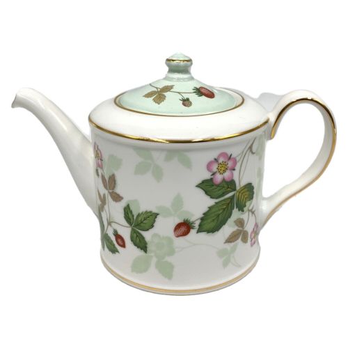 Wedgwood (ウェッジウッド) ティーポット ワイルドストロベリー ホワイト