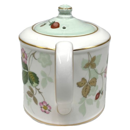 Wedgwood (ウェッジウッド) ティーポット ワイルドストロベリー ホワイト