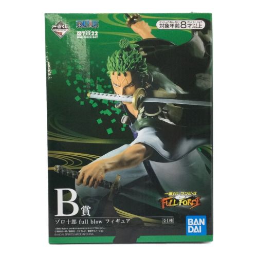 One Piece ワンピース フィギュア B賞 ゾロ十郎 Full Blow トレファクonline One Piece ワンピース フィギュア B賞 ゾロ十郎 Full Blow トレファクonline