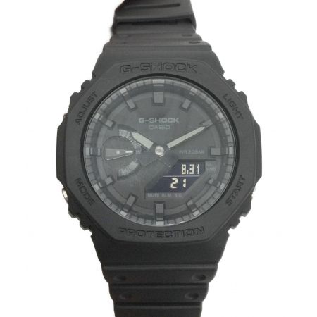 CASIO (カシオ) 腕時計 ブラック G-SHOCK GA-2100 ラバー 5611