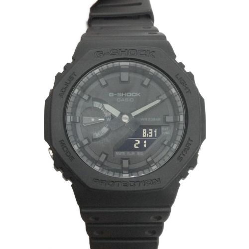 CASIO (カシオ) 腕時計 ブラック G-SHOCK GA-2100 ラバー 5611