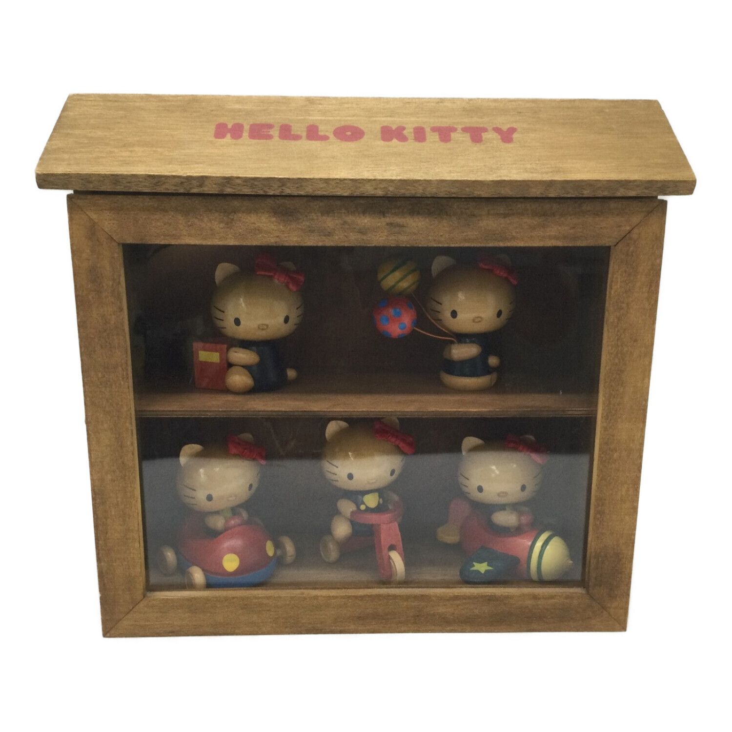 HELLO KITTY (ハローキティ) ウッドコレクションセット 現状販売品 