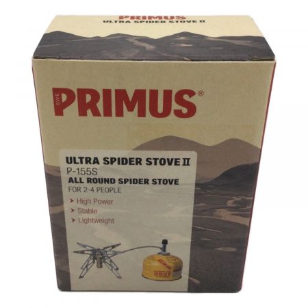 PRIMUS (プリムス) シングルバーナー ウルトラ・スパイダーストーブII PSLPGマーク有 P-155S 2022年製