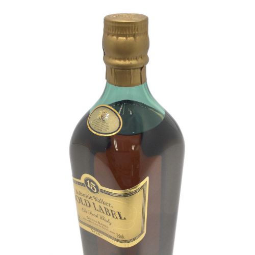 ジョニーウォーカー (Johnnie Walker) スコッチ 750ml ゴールドラベル 15年 未開封