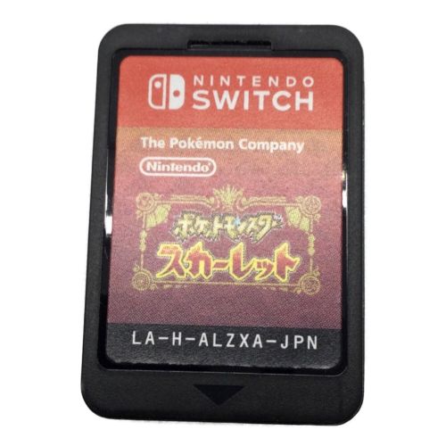 Nintendo Switch用ソフト ポケットモンスター スカーレット