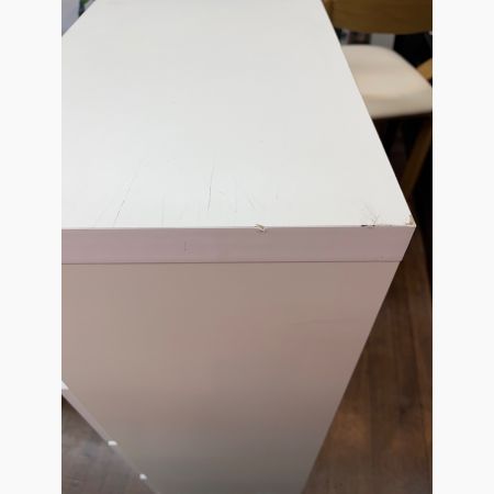 家具の大丸 (カグノダイマル) 4段チェスト ホワイト アスカ44
