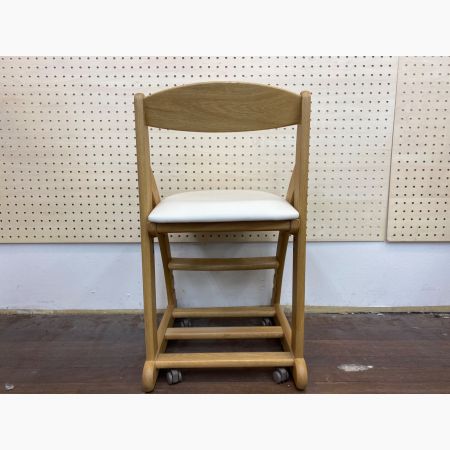 浜本工芸 (ハマモトコウゲイ) 学習椅子 DSC-2104WH ナラ無垢材